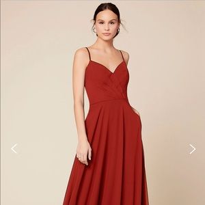 Dear Cleo “Chloe” Bridesmaids Dress in Pepper